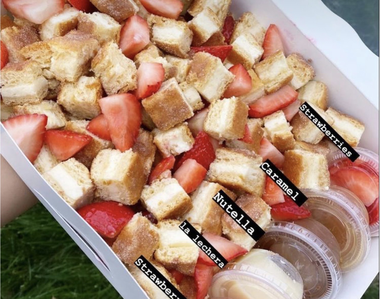 Churro Cheesecake Bites