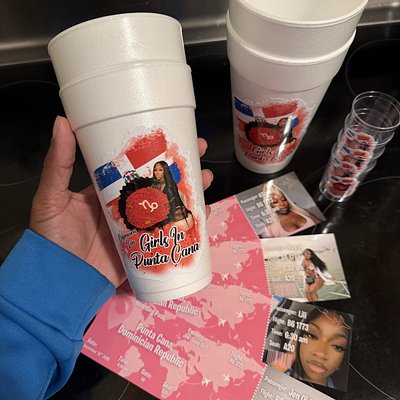 Custom Foam Cups (12pk) 