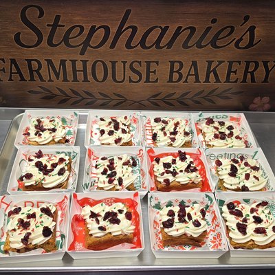 Cranberry Bliss Bars