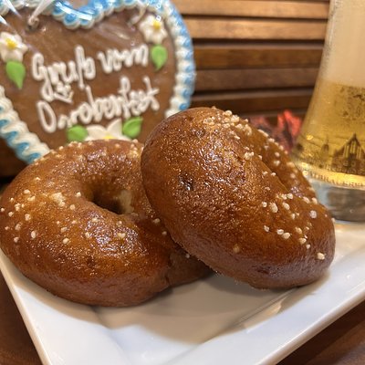 Gluten-free Pretzel Bagel