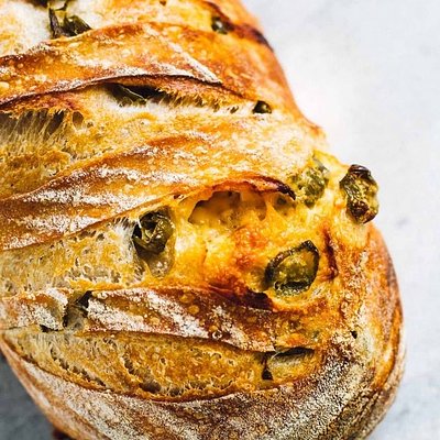 Jalapeño Cheddar Sourdough
