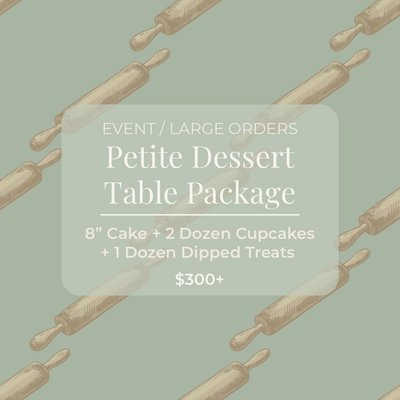 Petite Dessert Table Package 