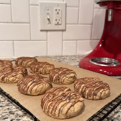 Banana Nut Bread Cookies 
