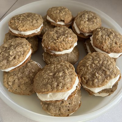Sourdough Oatmeal Cream Pies