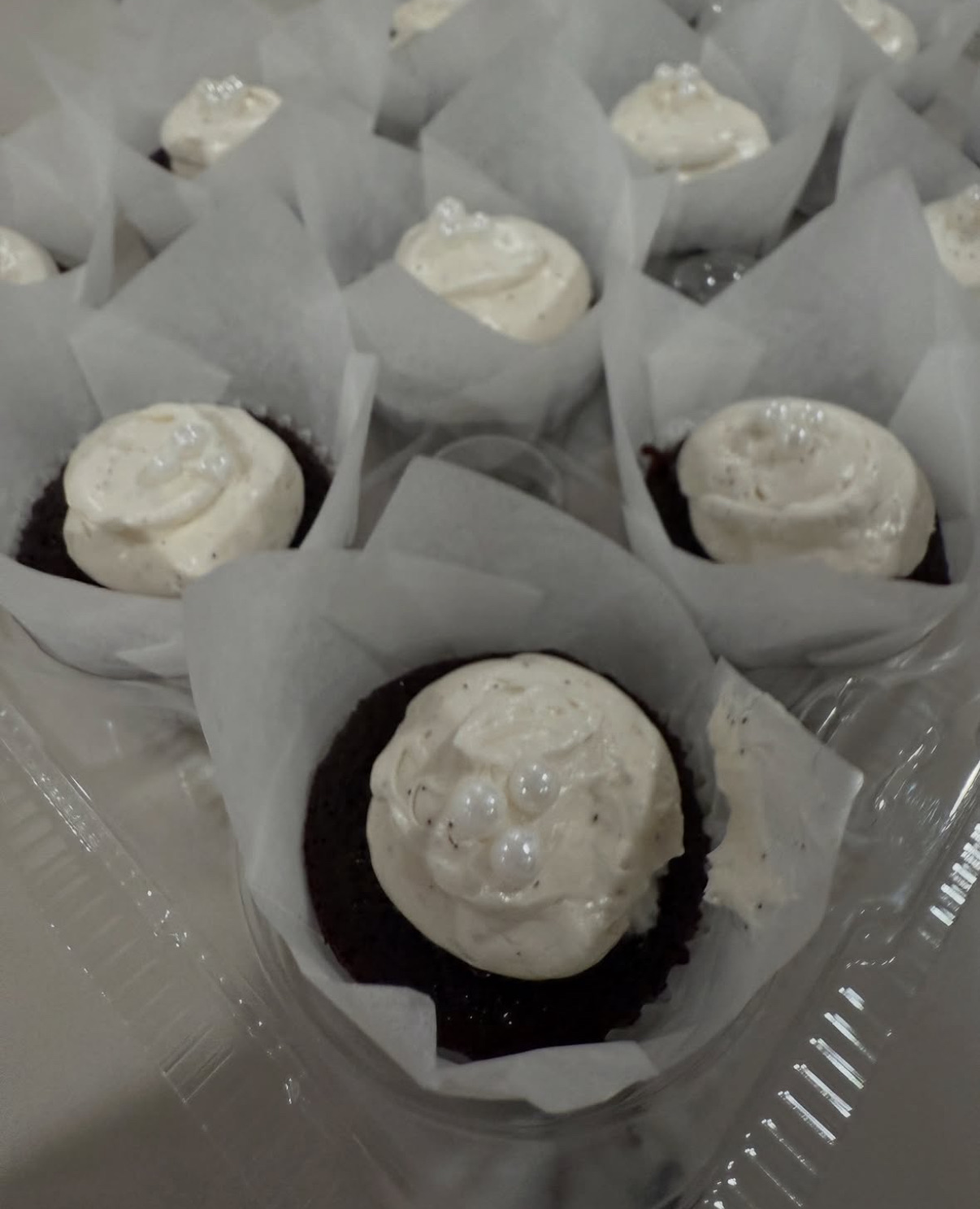 Chocolate Mini Cupcakes 