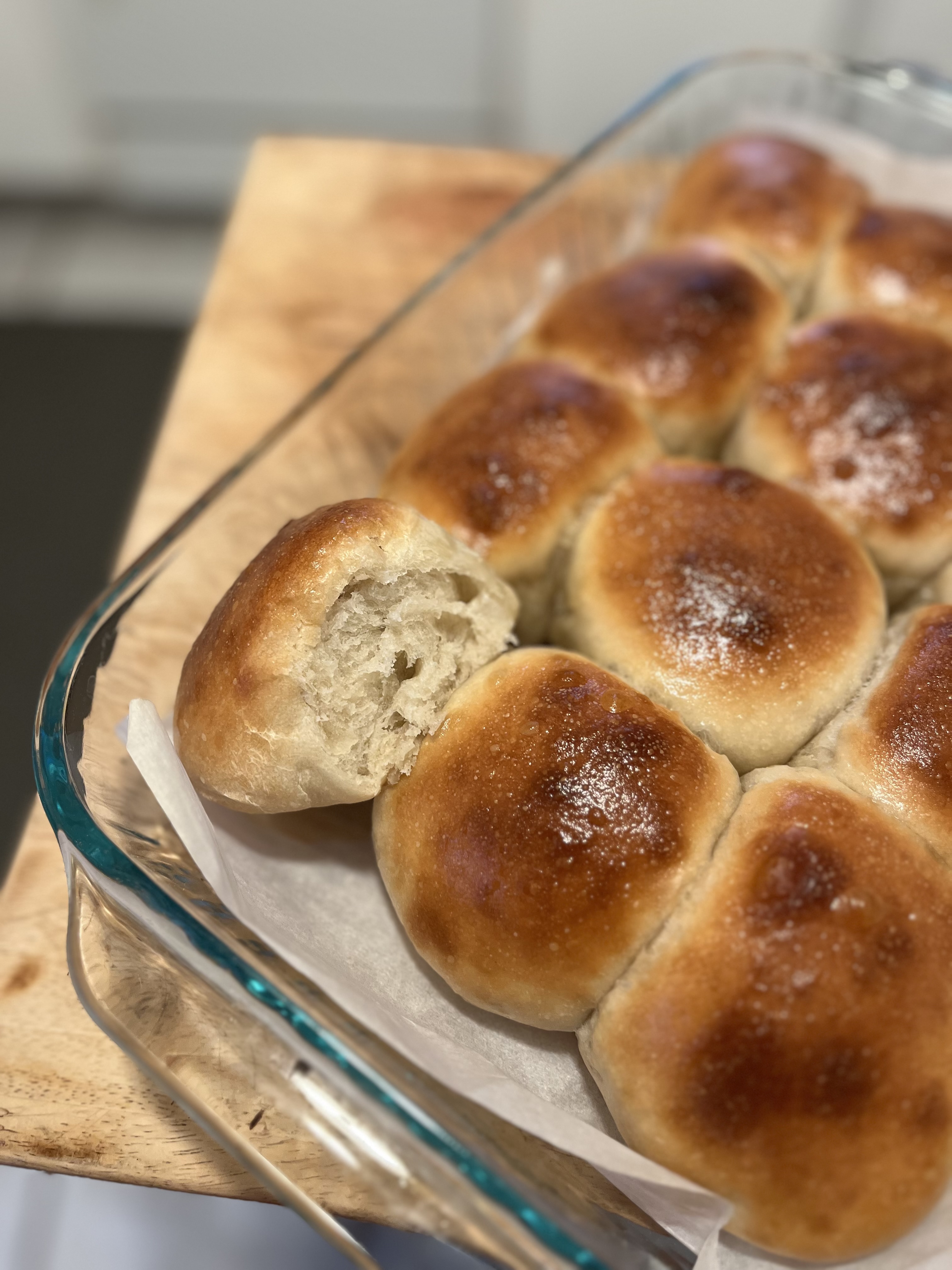 Soft Sourdough Dinner Rolls (1 Dozen)