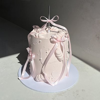 Blush & Bows Cake