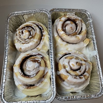 cinnamon rolls (2 pack) 
