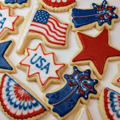 4th of July Cookies 