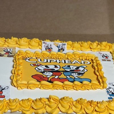 Half A Sheet Cake- Decorations Is Extra 