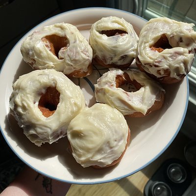 Maple Frosted Donuts