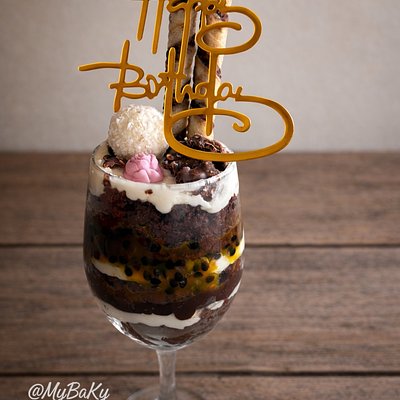 Premium Wine glass dessert