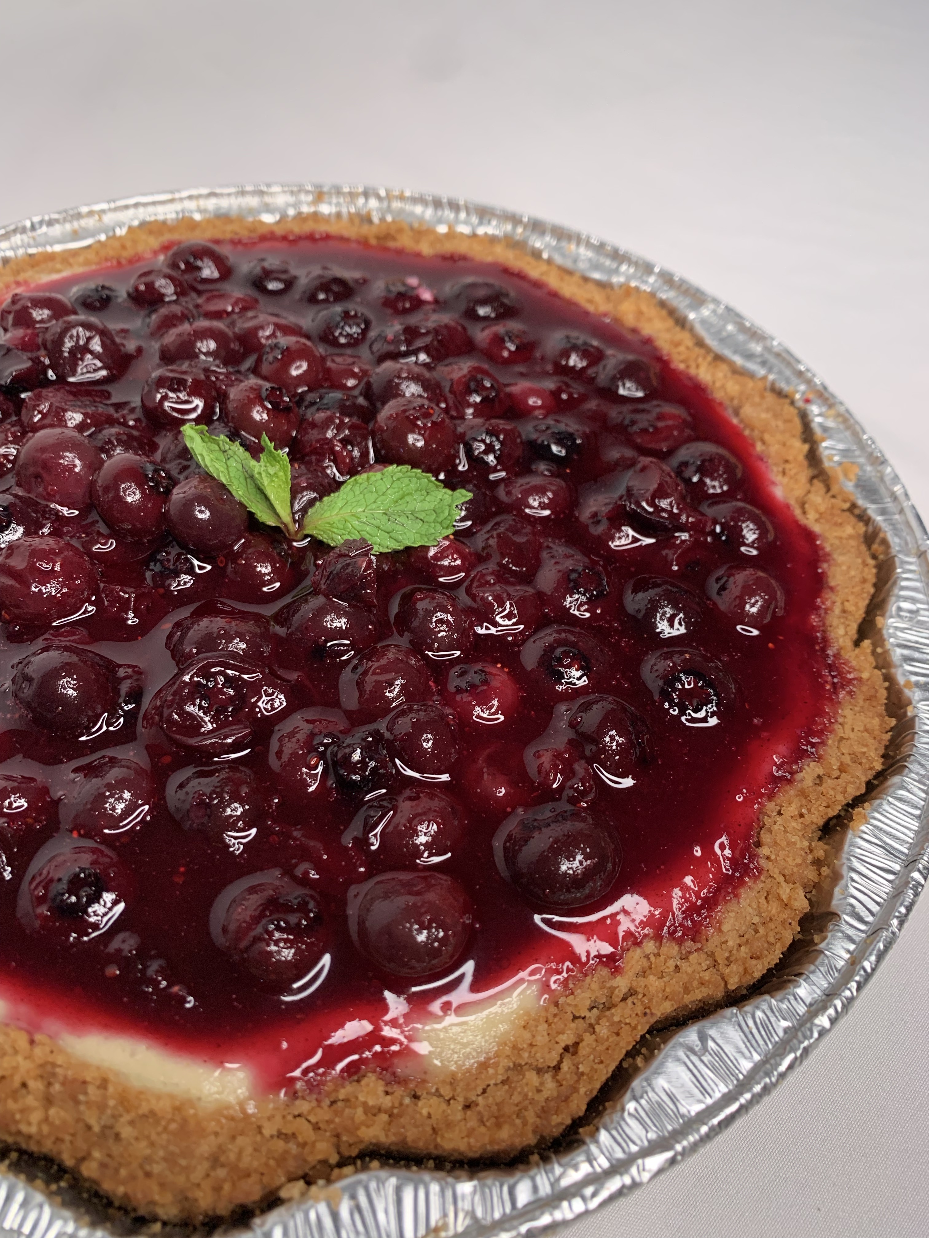 9” Blueberry Lemon Cheesecake