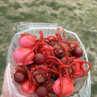 Candied Grapes Wrapped In Tamarindo 