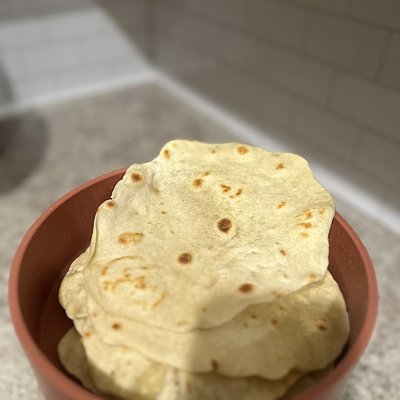 Sourdough Flour Tortillas