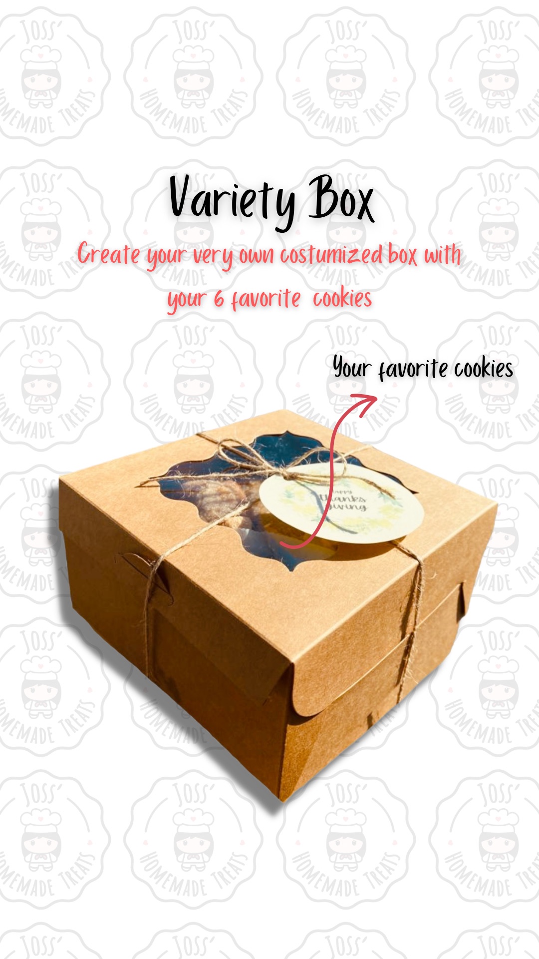 Variety Box (6 Cookies)
