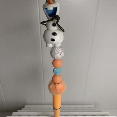  Snowman Beaded Pens --- To Order Please Note The Number That Corresponds To The Pen(s) You Would Like To Purchase OUT OF STOCK
