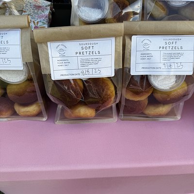 Sourdough Soft Pretzel Bites 
