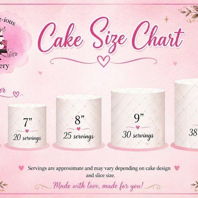 Single Tier Cake 