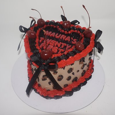 6” Heart Cake 