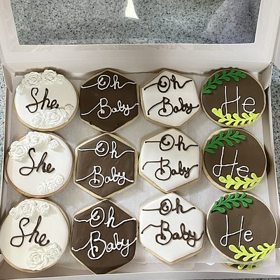 Allergy Decorated Sugar Cookies