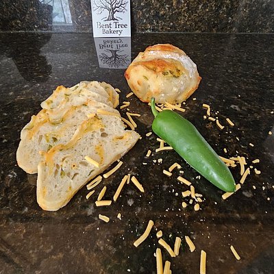Sourdough Loaf With Jalapeno & Cheddar