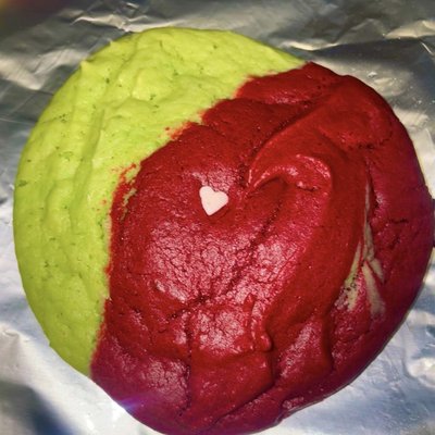 Grinch Heart Cookies