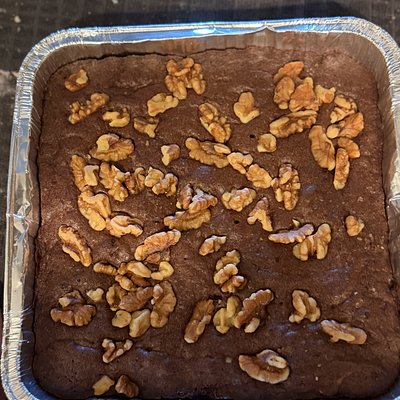 Walnut Brownie 8x8 