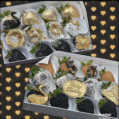 Glam Chocolate Covered Strawberries 