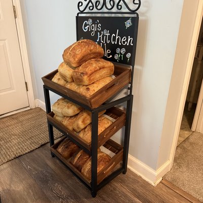 Soft Sourdough Sandwich Bread Loaf
