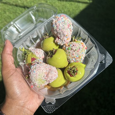 Candied Strawberries 