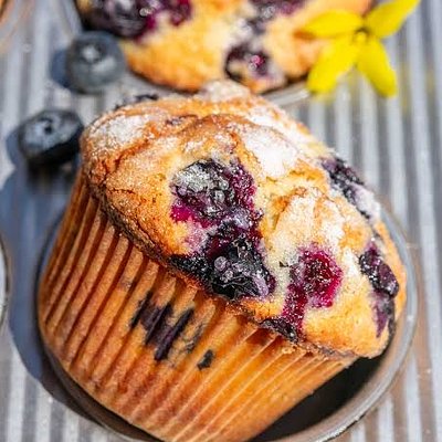Sourdough muffins