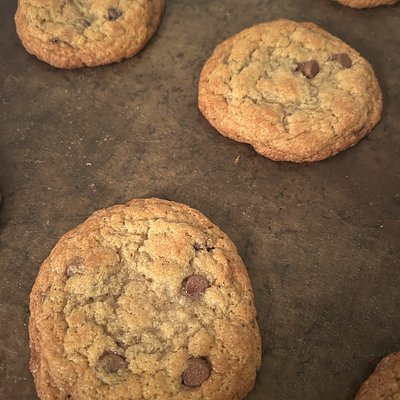 Sourdough Chocolate Chip Cookies 