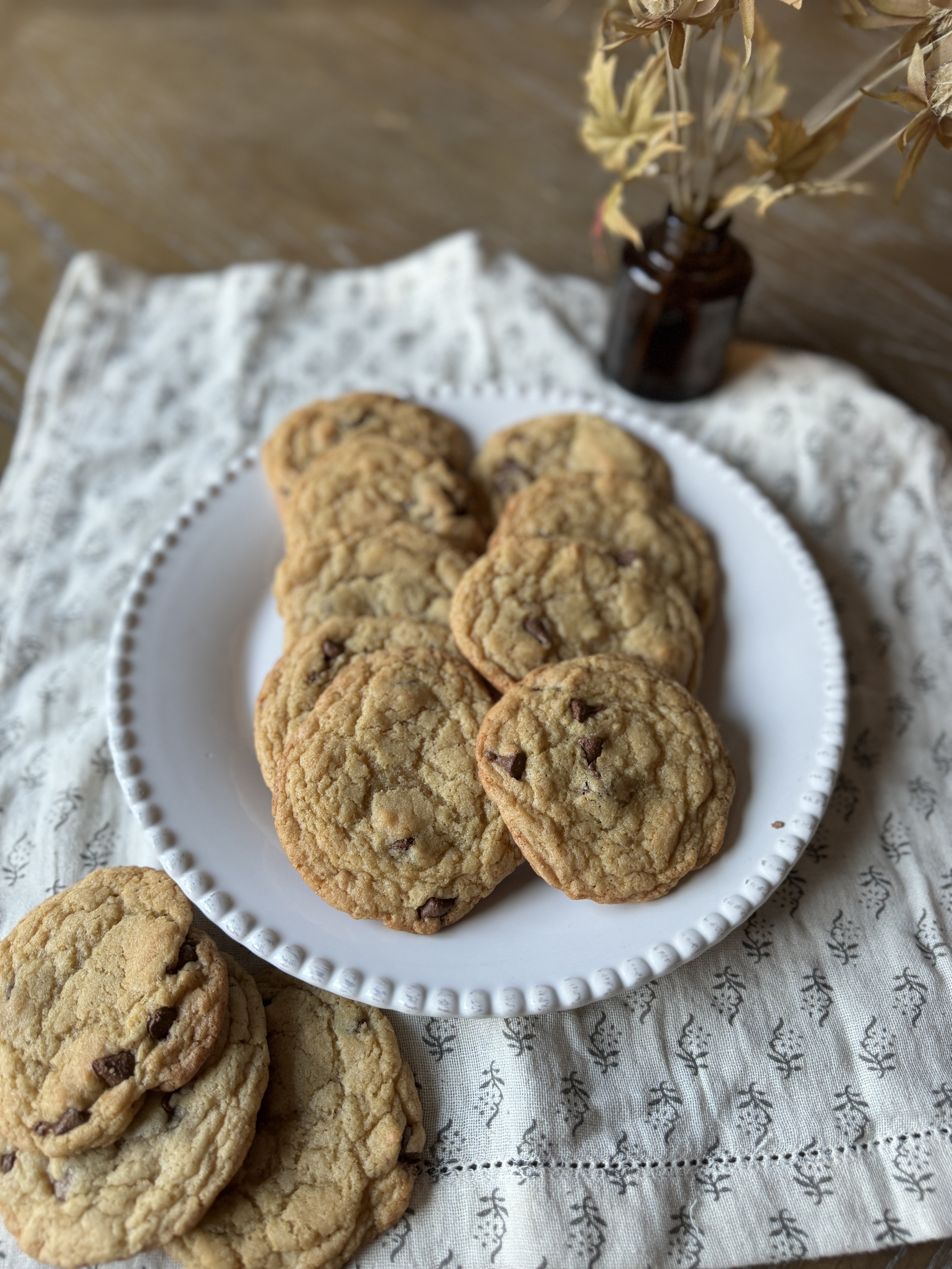Dozen Sourdough Chocolate Chip Cookies 
