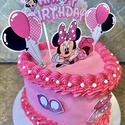8” Heart Cake