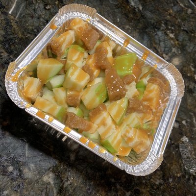Caramel Apple Cheesecake Salad