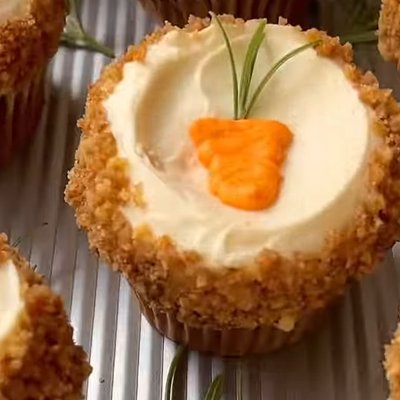 6 Pack Carrot Cake Cupcakes 