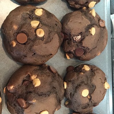 Double Chocolate Cookies 