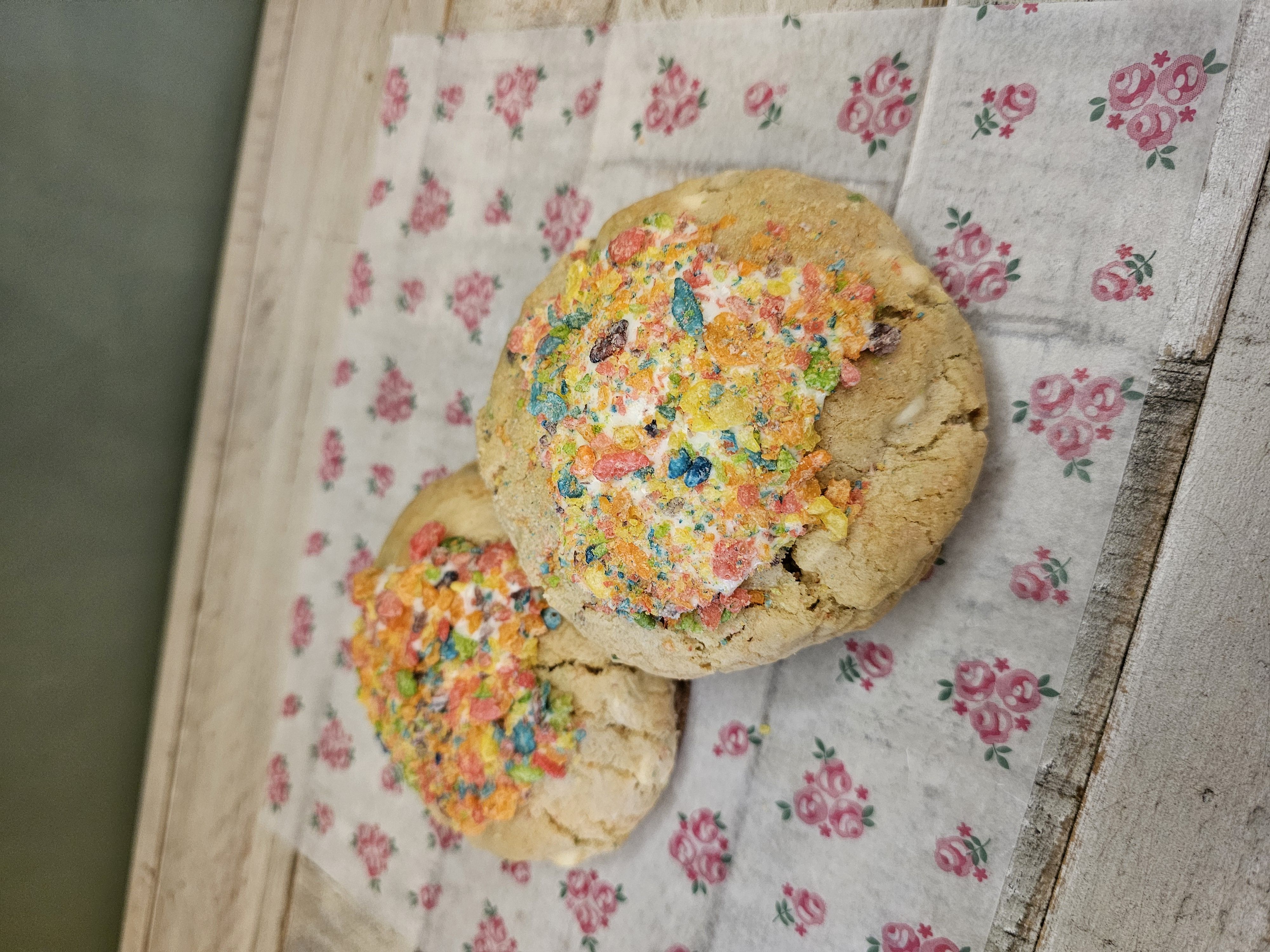 Fruity Pebble Cookie