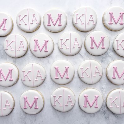 3 Inch Mini With One Color Initials Or A Number