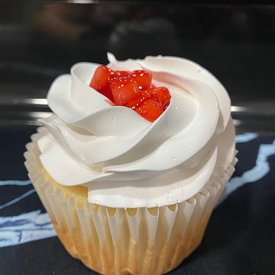 Strawberry Shortcake Cupcake