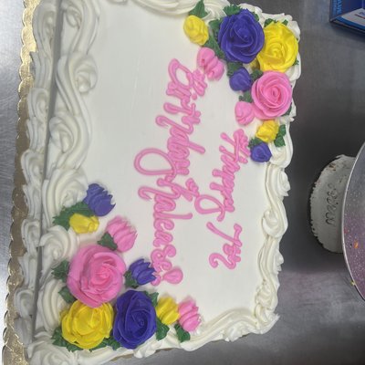 1/8 Sheet Custom Cake