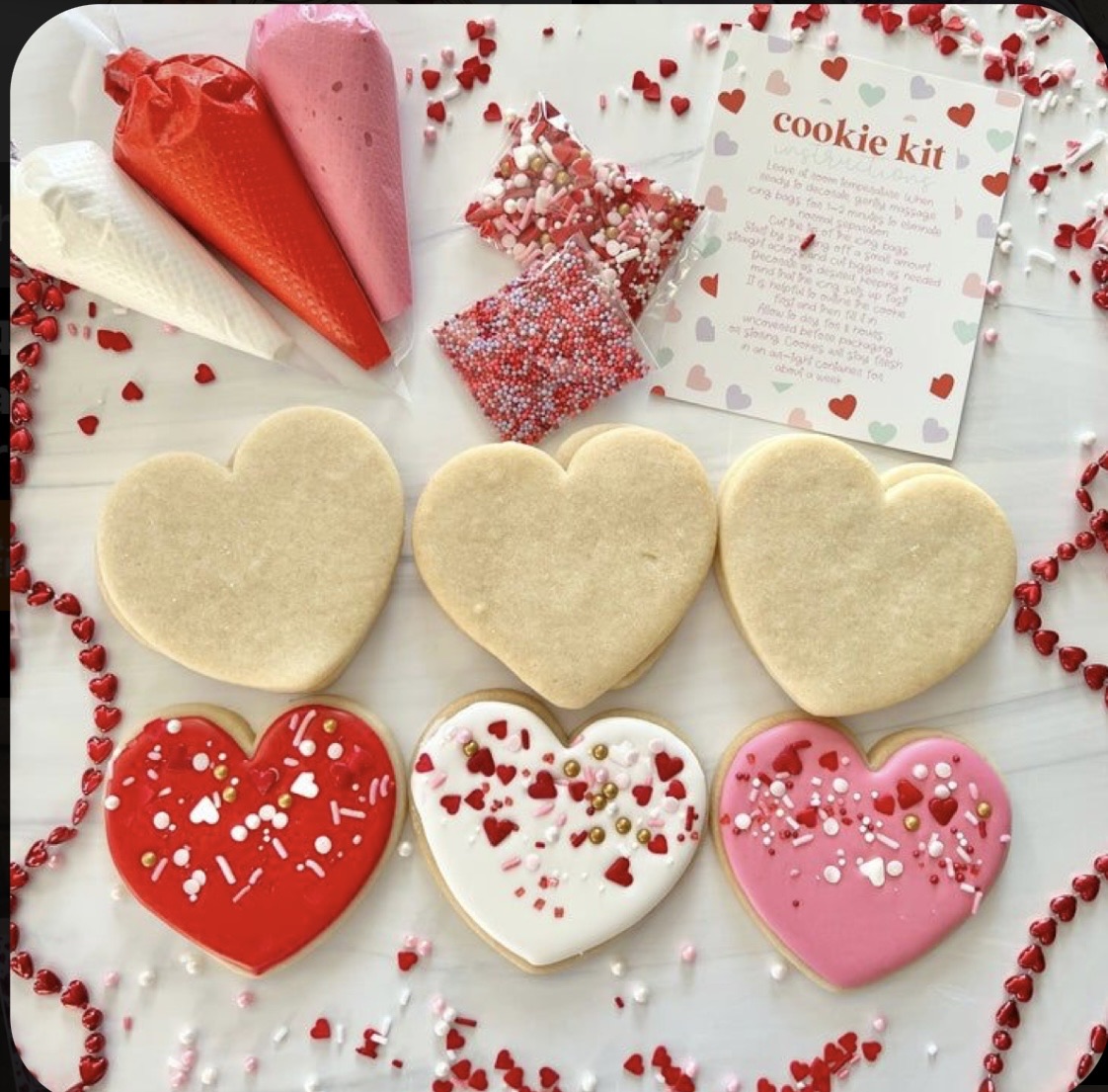 Heart Cookie Kit