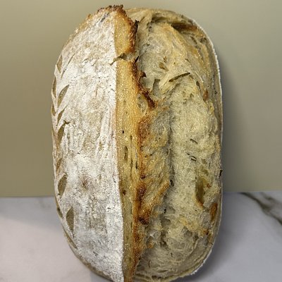 Rosemary Garlic Sourdough Artisan Loaf 