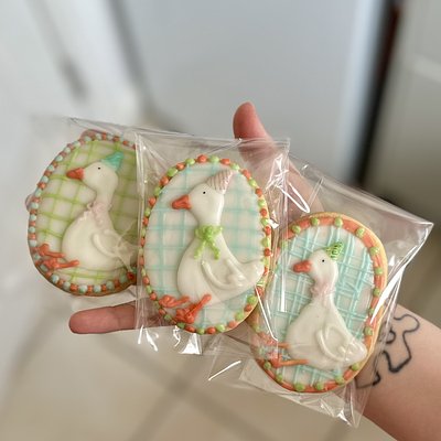 Large Royal Icing Shortbread