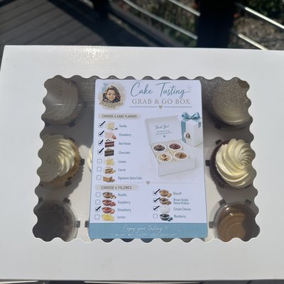 Grab And Go Cake Tasting Box