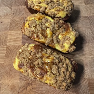 3 Mini Pumpkin Cream Cheese Loaves