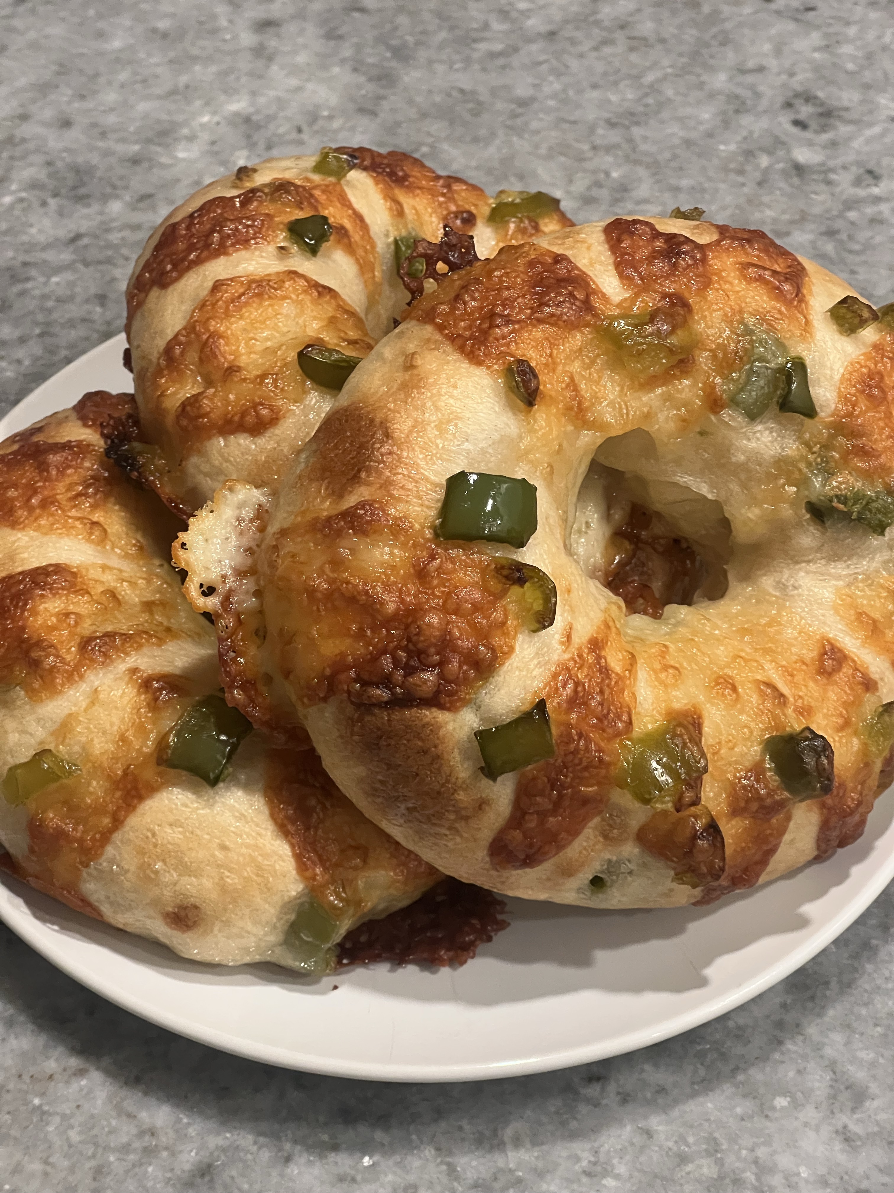 Jalapeño & Cheddar Bagels