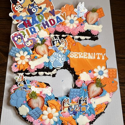 Number Birthday Cakes 