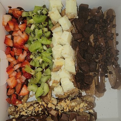 Caja De Churros Con Diferentes Toping 
